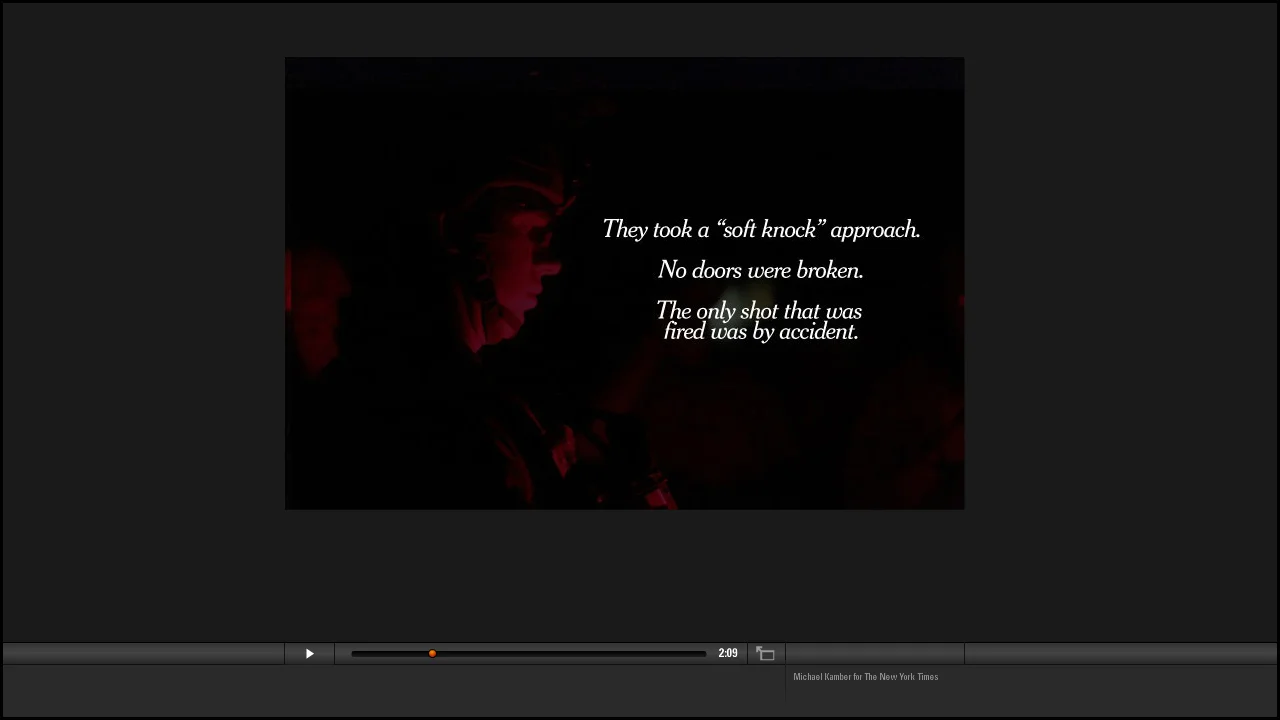 The Afghanistan Night Raid